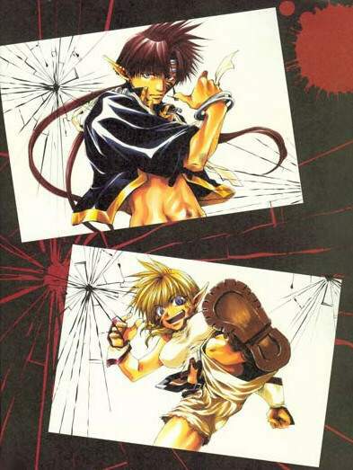 Otaku Gallery  / Anime e Manga / Saiyuki / Illustrazioni / 023.jpg